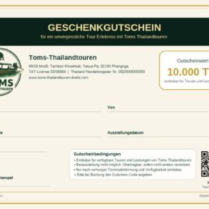 Tour Gutschein 10000
